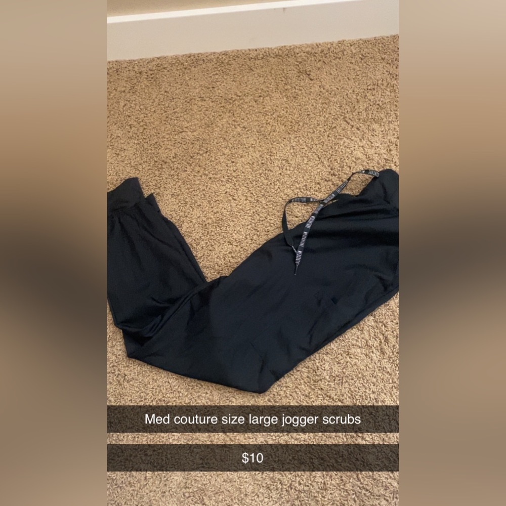 Med couture jogger scrub bottoms